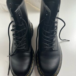 Dr. Martens Black Leather Boots